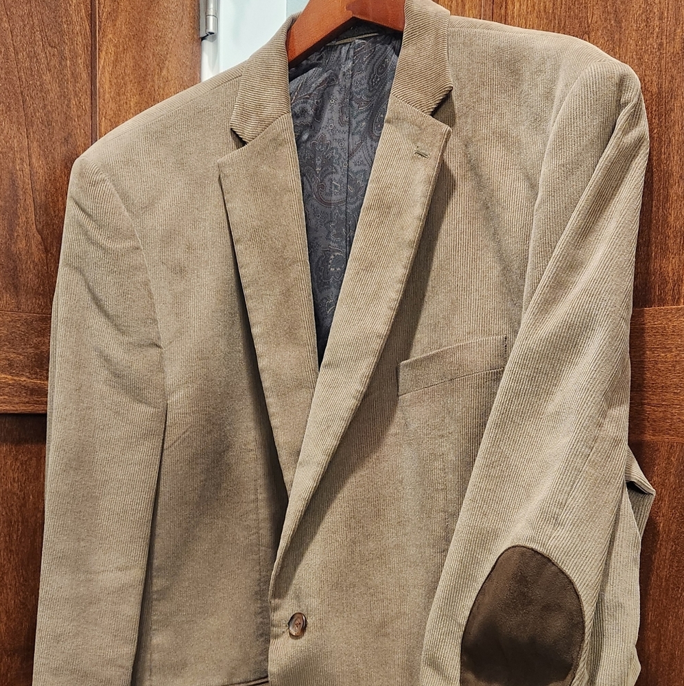 EUC Lauren by Ralph Lauren Corduroy Sport Coat size 50L